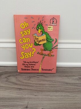 Vintage Oh Say Can You Say? By Theodor Geisel, 1979